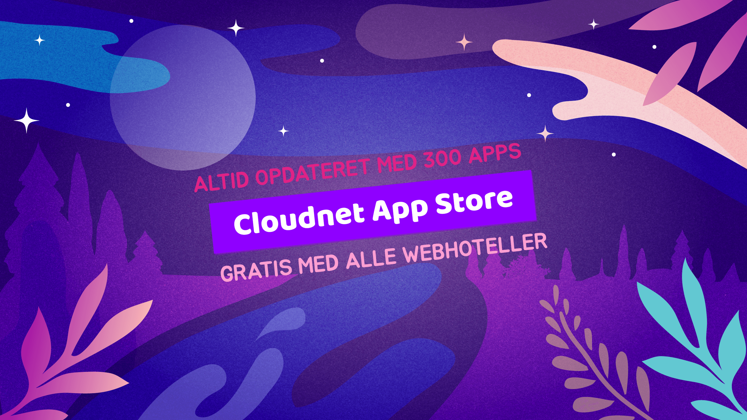 Cloudnets App Store 1-klik installer til Wordpress, Joomla, Prestashop og mange andre web-apps