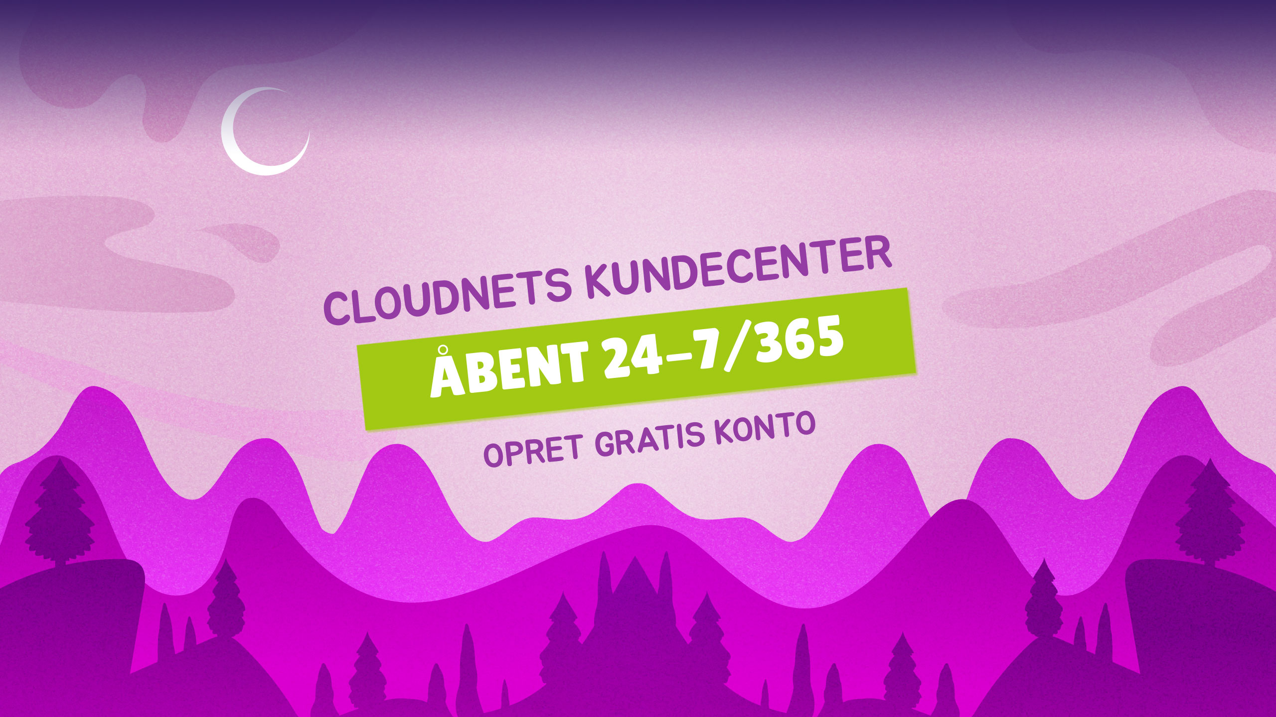 Cloudnet Kundecenter Skærmbillede - Cloudportal og kundecenter i ét samlet login